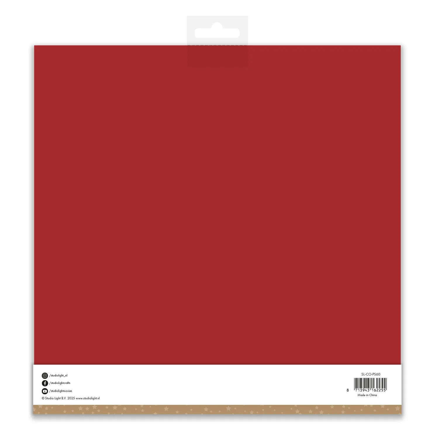 StudioLight Essentials Christmas Red Papierset 304x304 10 Blatt