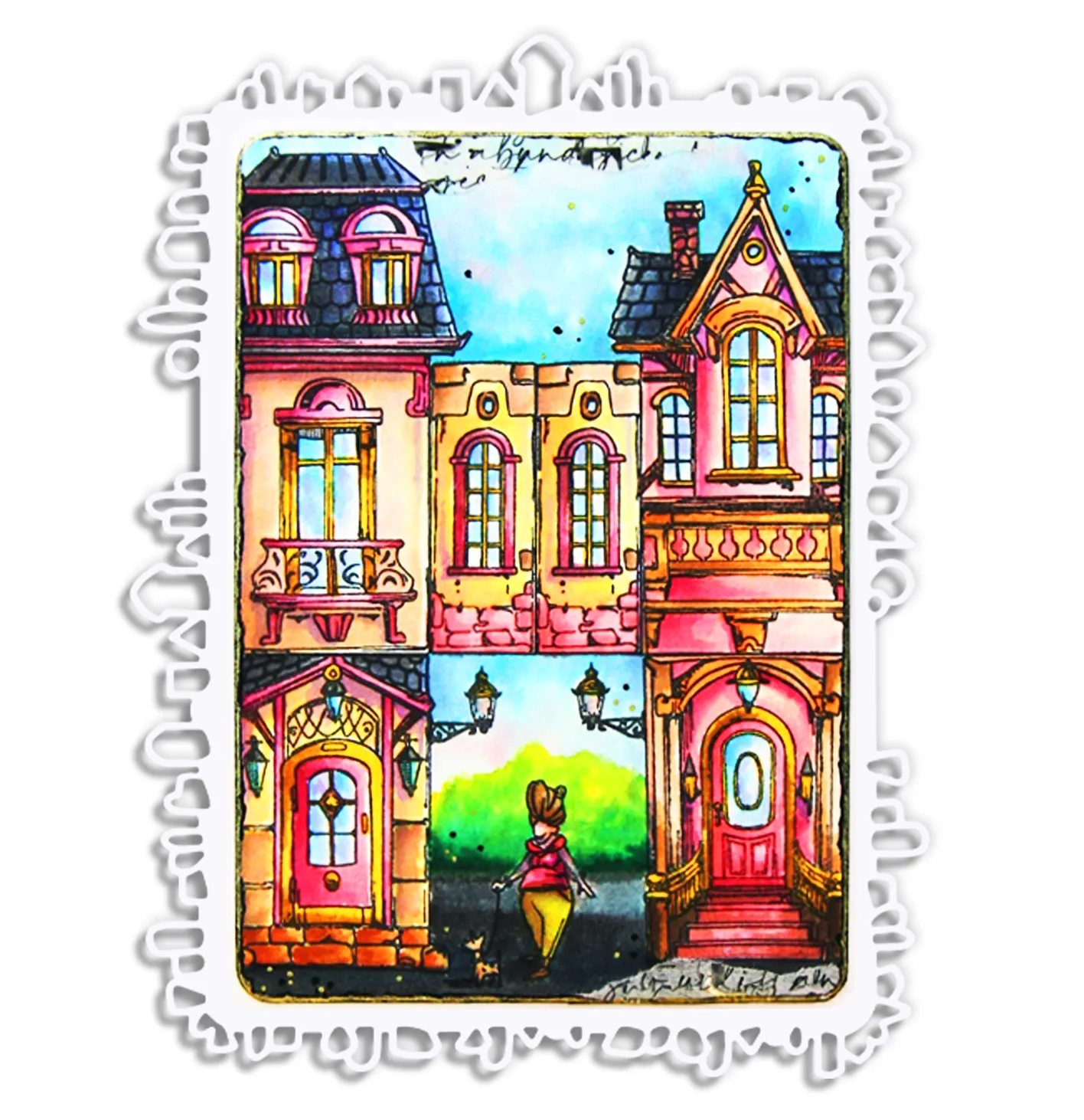 AALL and Create A5 TP-1232 Gang Avenue Stempelset 23 Stempel klar