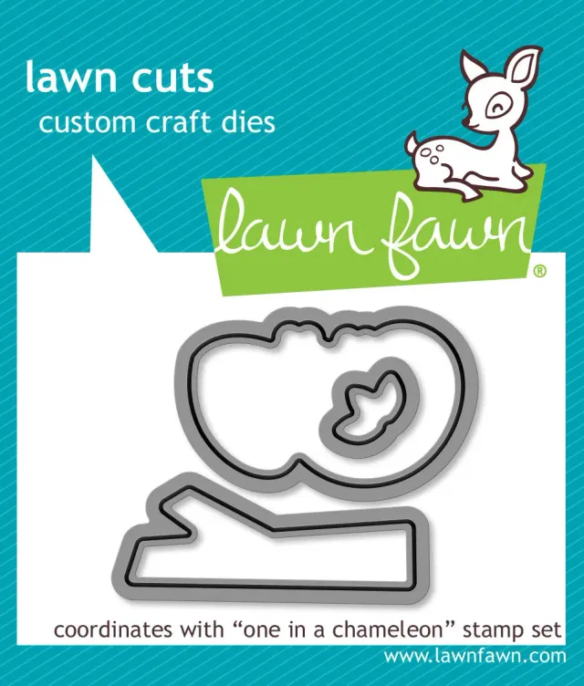 Lawn Fawn One in a Chameleon Stanzschablonen Tier