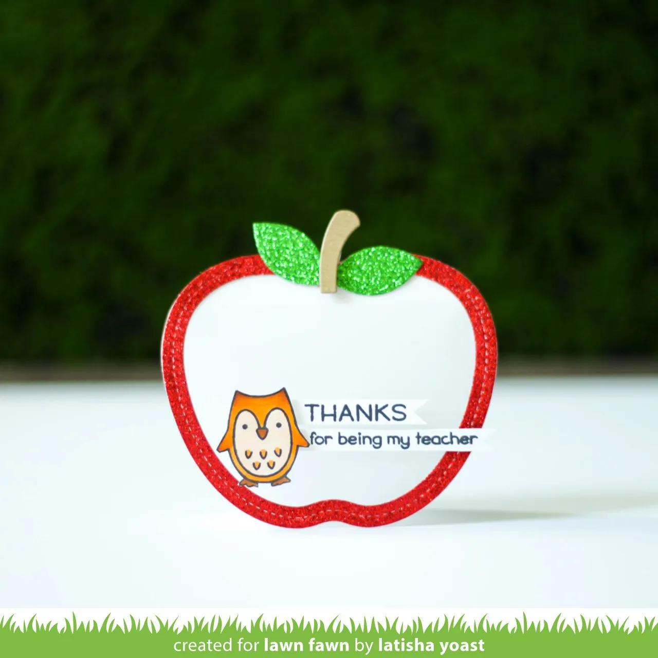 Lawn Fawn Lawn Cuts Stitched Apple Frames Stanzschablonen
