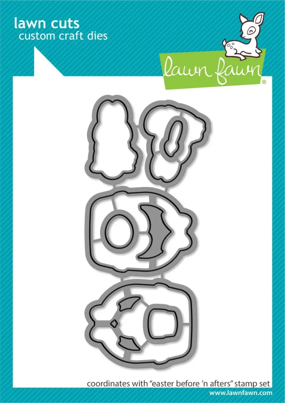 Lawn Fawn Lawn Cuts Easter Before'n Afters Stanzen Ostern