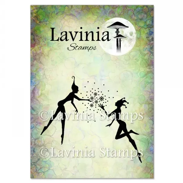 Lavinia-Stamps Fairy Couple Photopolymer-Stempel Feenpaar