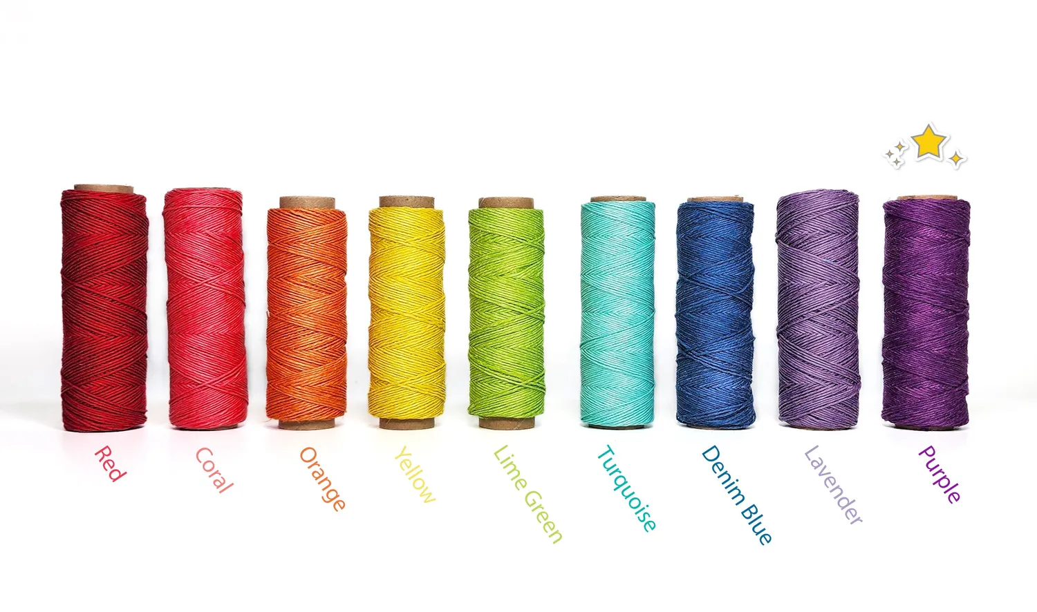 Lawn Fawn Purple Hemp Twine Garn Lila 62 m