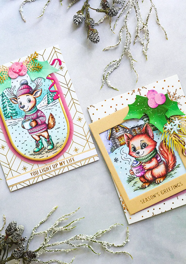 StudioLight Essentials Hot Cocoa Clear Stempel Winter