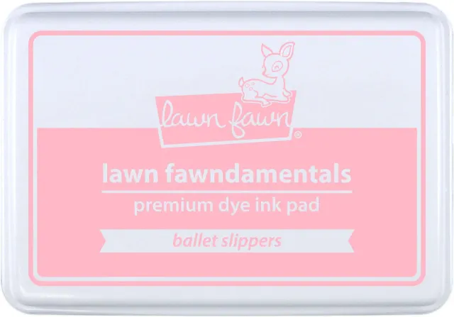 Lawn Fawn Ballet Slippers Stempelkissen Rosa Dye-Ink