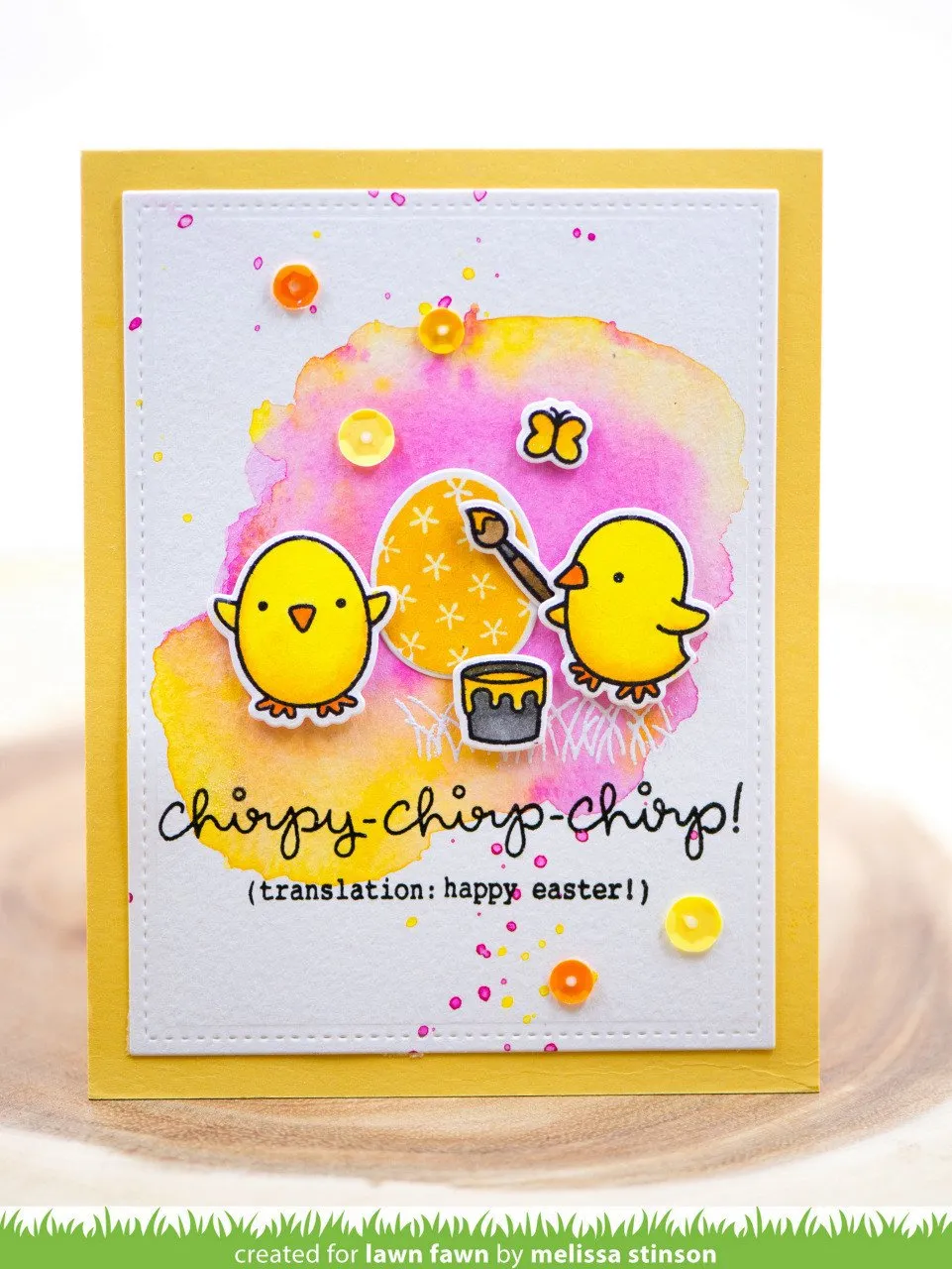 Lawn Fawn Chirpy Chirp Chirp Clear Stamps Ostern 31-teilig
