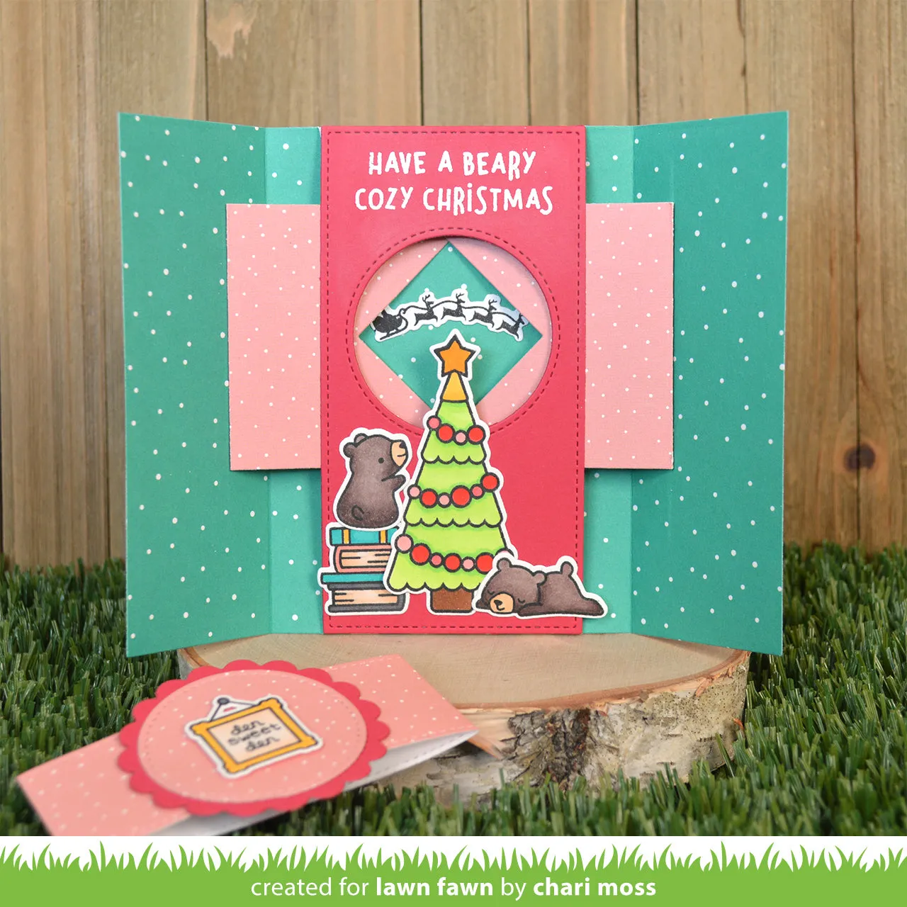 Lawn Fawn Shutter Card Add-On LF2433 Stanzschablone