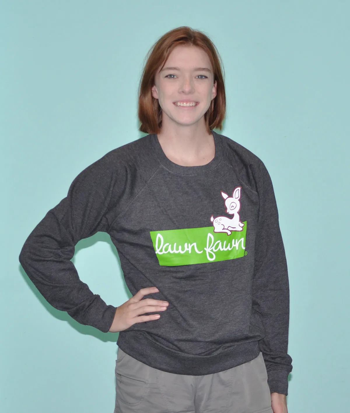 Lawn Fawn Sweatshirt Grau Größe S Small
