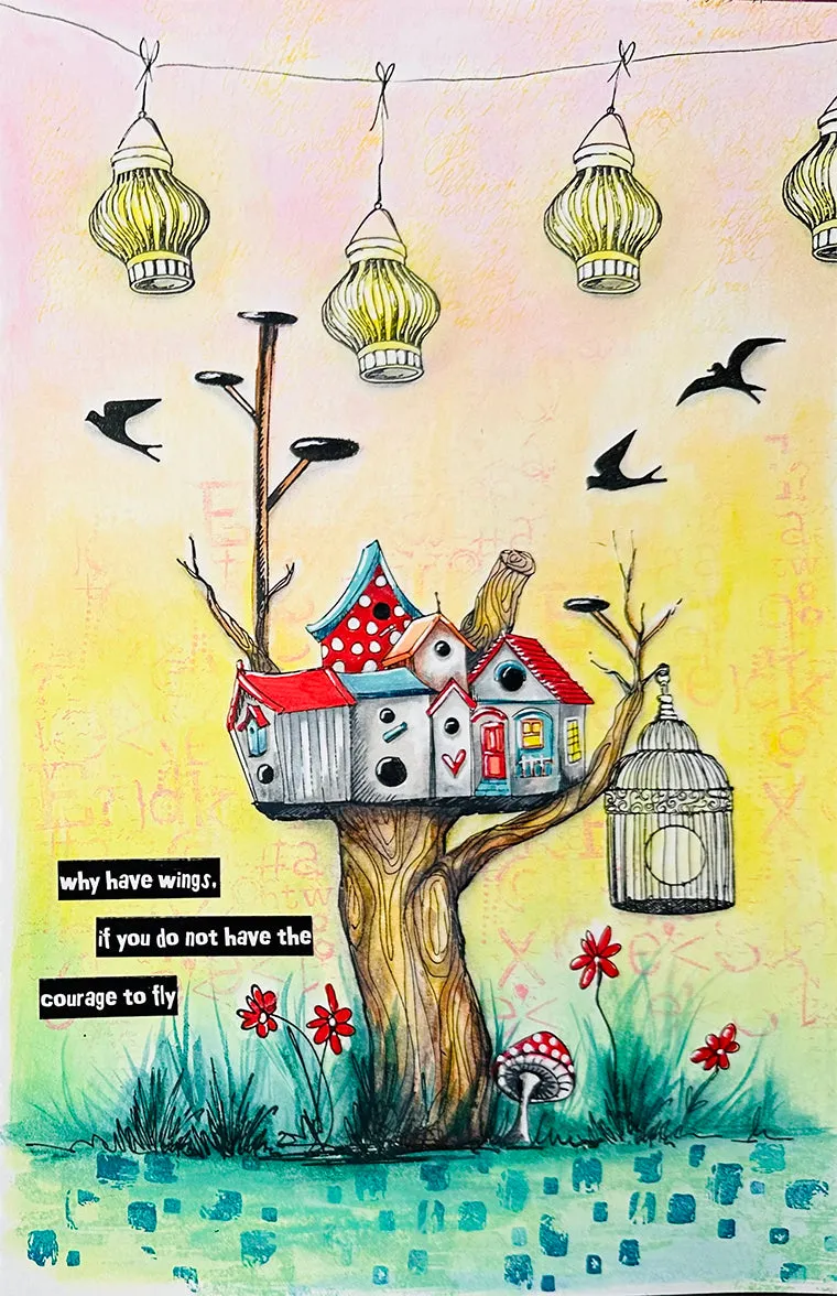 StudioLight Art by Marlene Lovely Textures Clear Stamp Strukturen