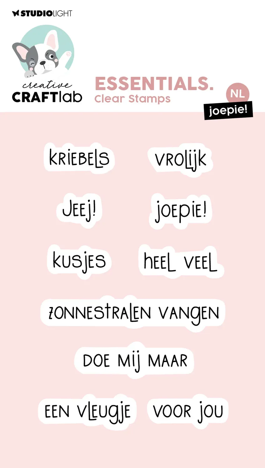Creative Craftlab Essentials NL Joepie Clear Stamp