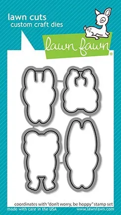 Lawn Fawn Don't Worry Be Hoppy Stanzen LF2233