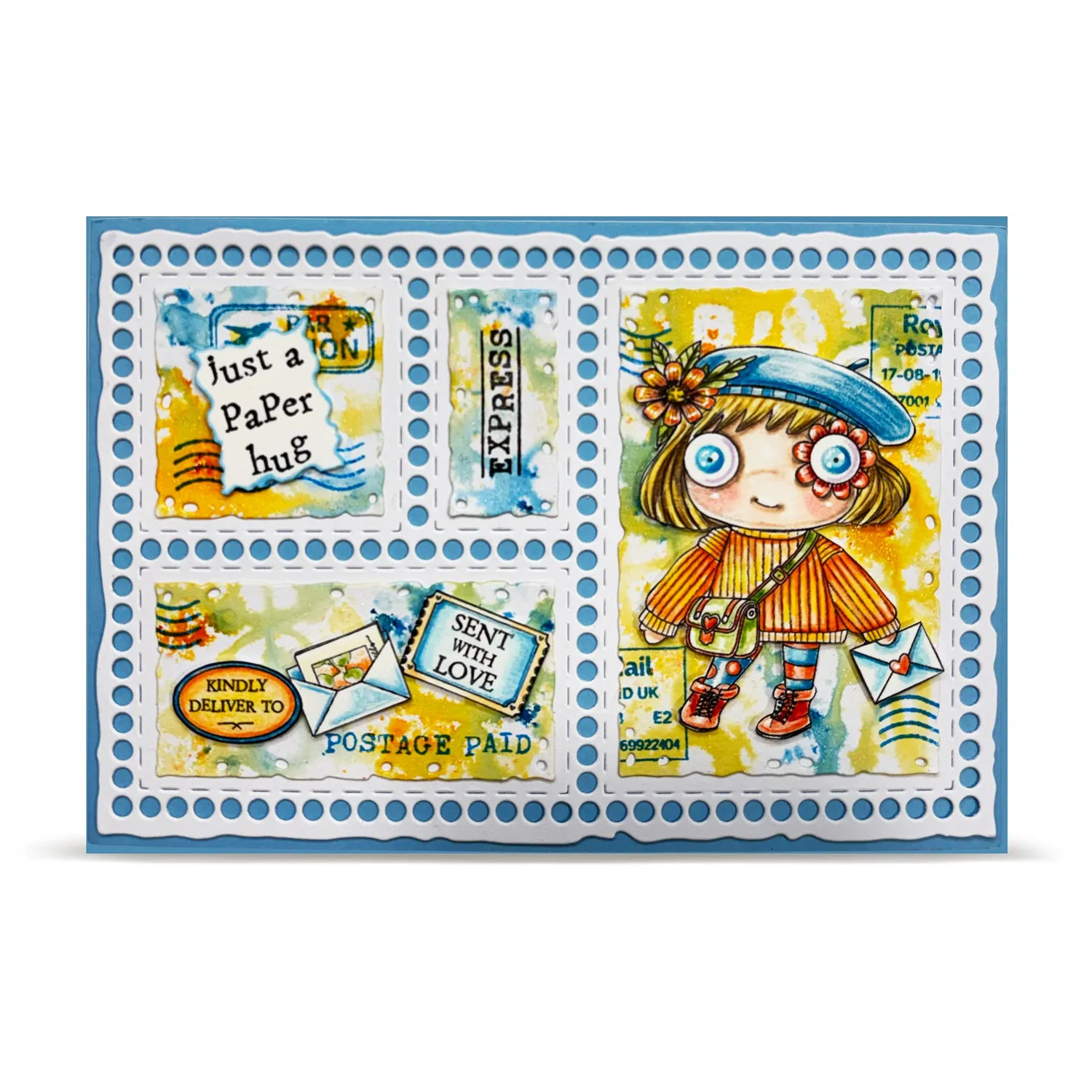 AALL and Create TP-1377 Paper Hug Stempel A7 6-teilig