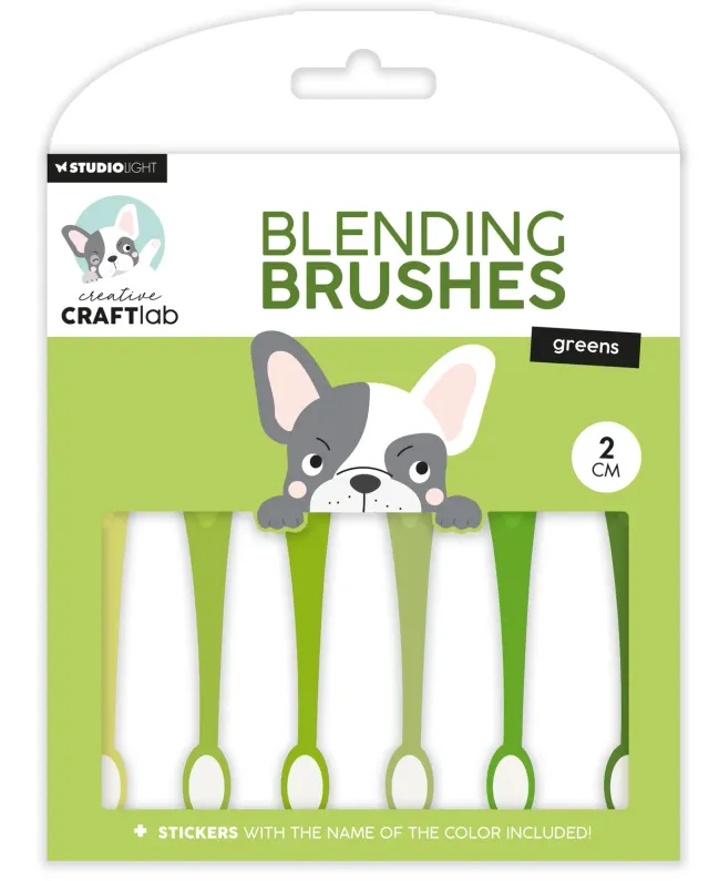StudioLight Creative Craftlab Essentials Blending Pinsel Grün weich