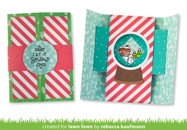Lawn Fawn Shutter Card Add-On LF2433 Stanzschablone