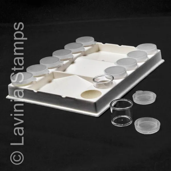 Lavinia-Stamps Pixie Pots Malpalette mit 12 Töpfchen