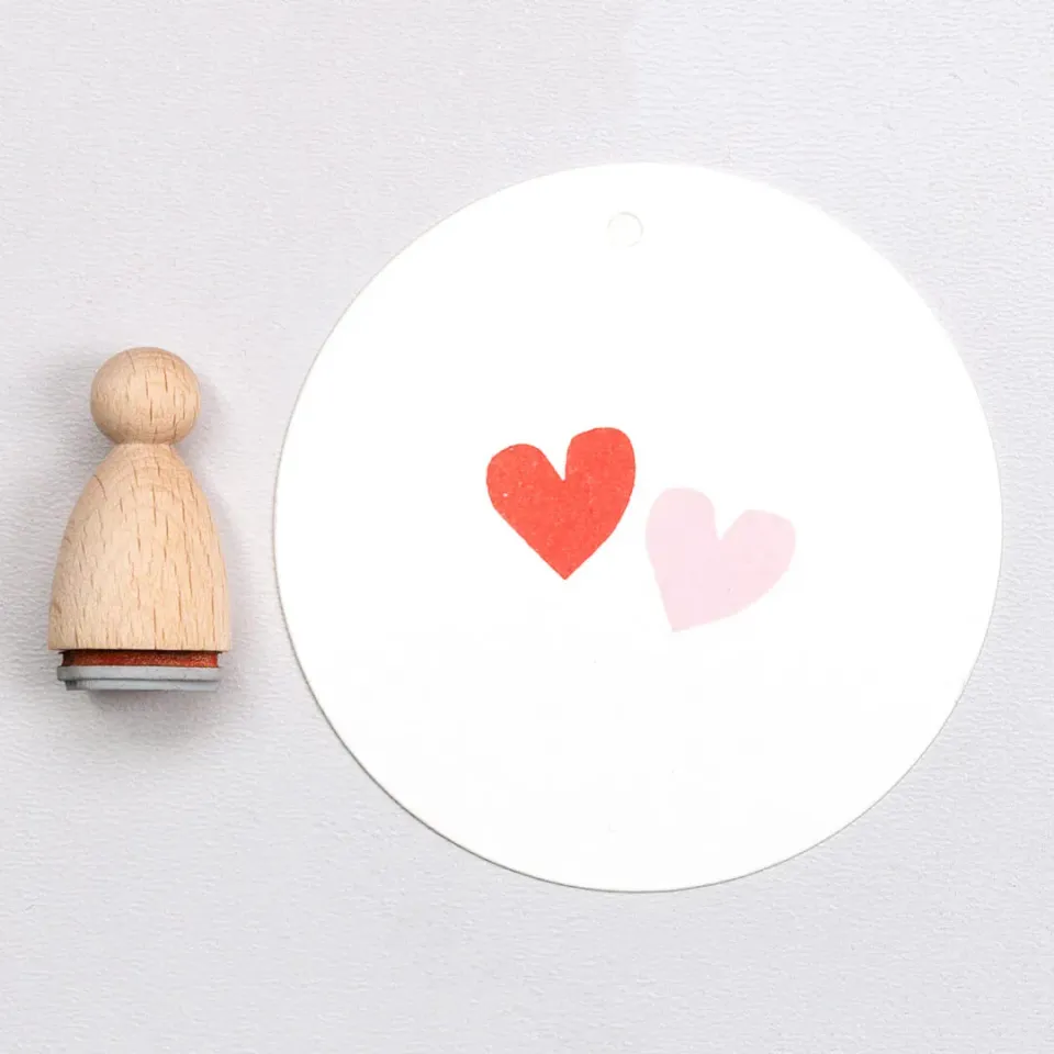 Perlenfischer Big Sweetheart Stempel Herz 15 mm