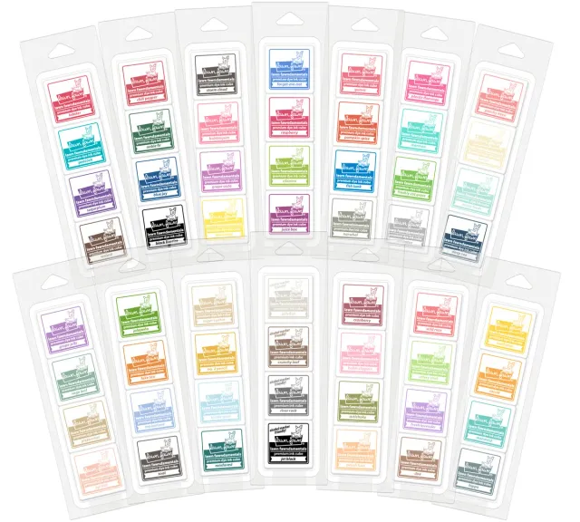 Lawn Fawn Ink Cubes Bundle Stempelkissen 56 Farben Mini