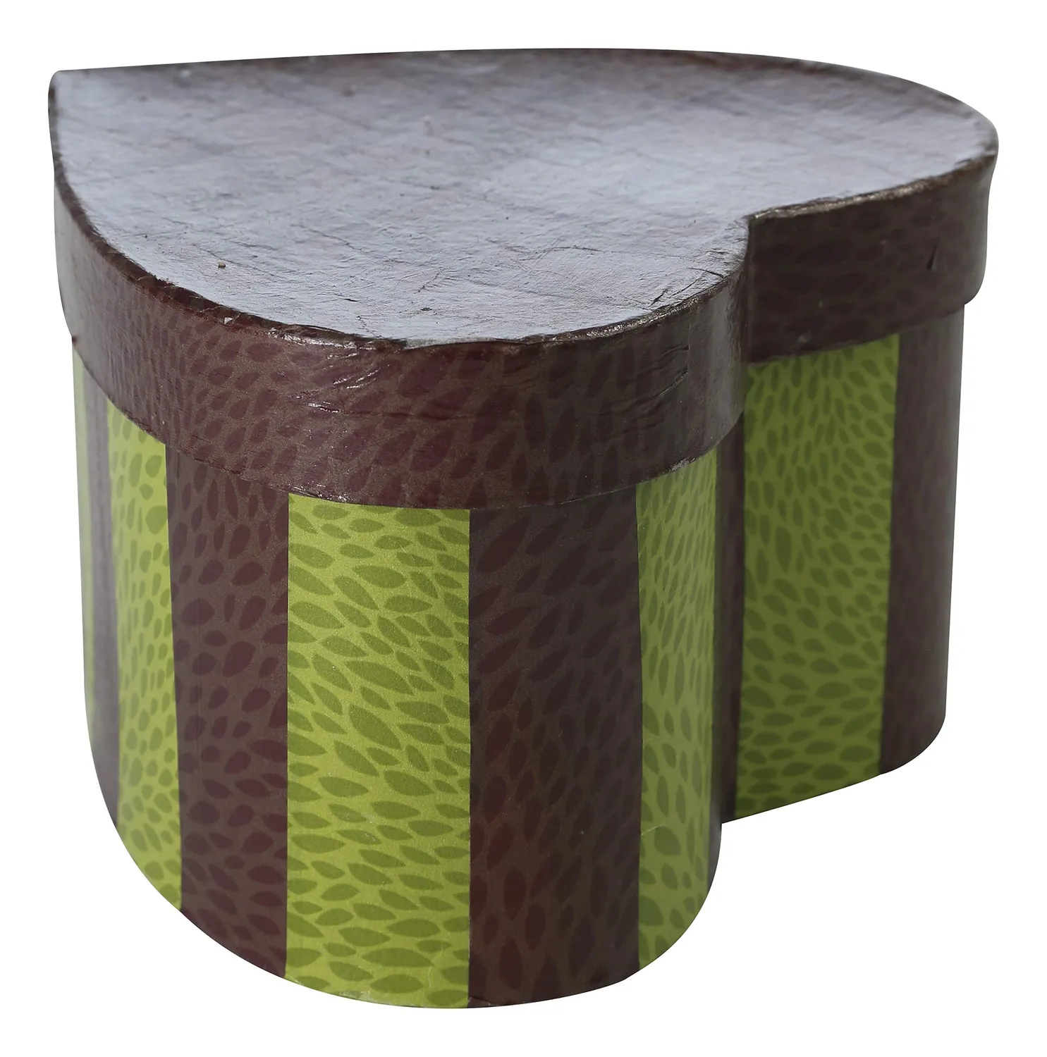 décopatch BTS903O Herzboxen 3er-Set Pappmaché natur