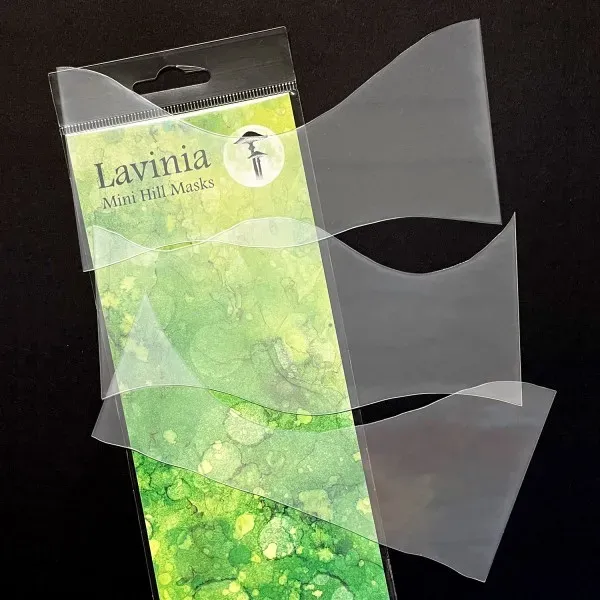 Lavinia Stamps Mini Hill Masks Schablone Hügel