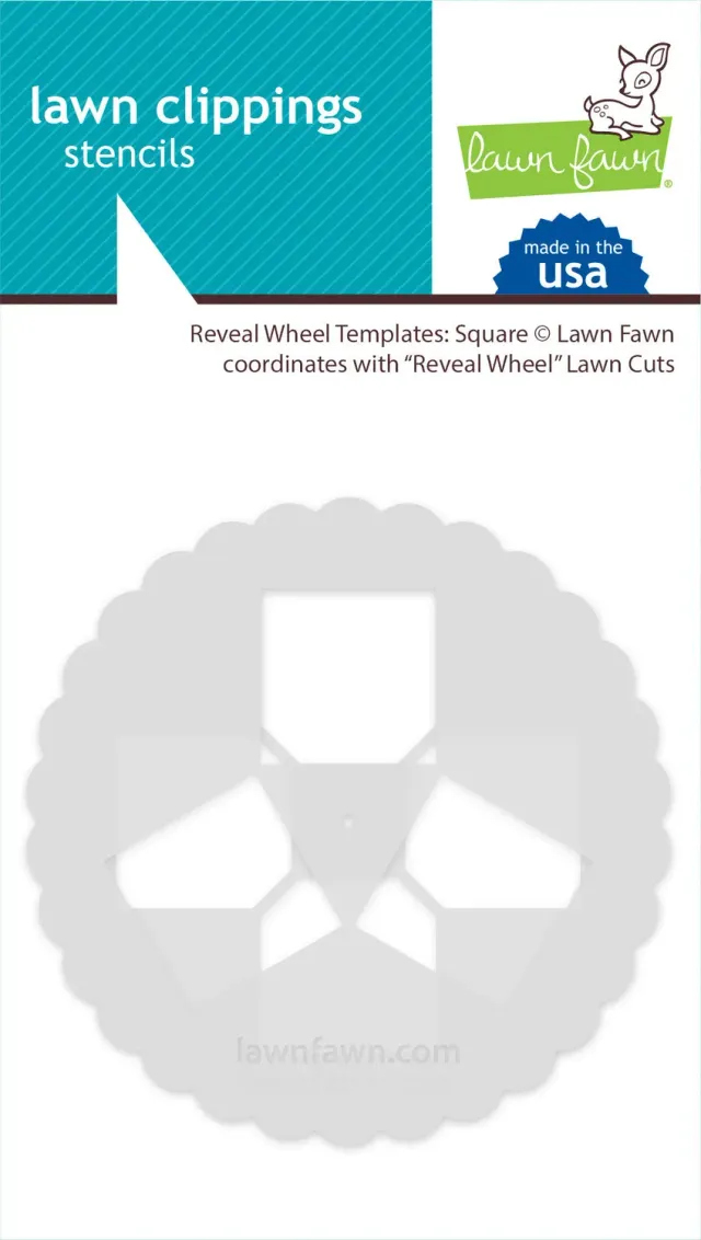 Lawn Fawn Reveal Wheel Templates Schablonen quadratisch