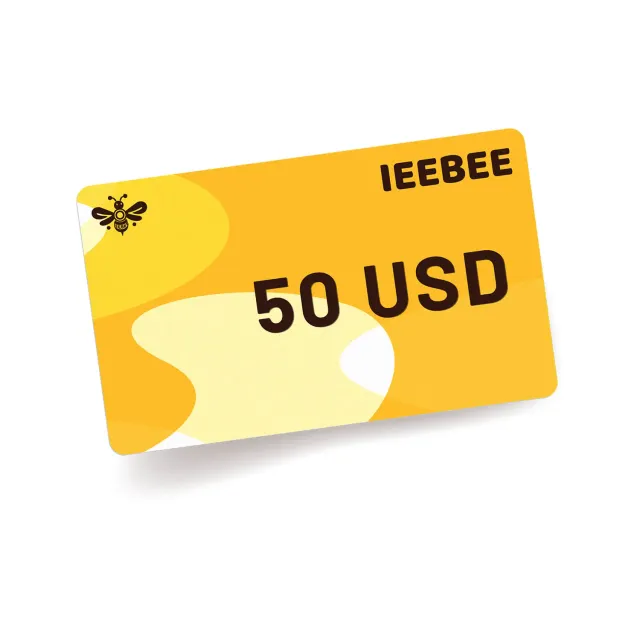 Ieebee E-Gift Card Geschenkgutschein 50 Euro Kreativmaterial