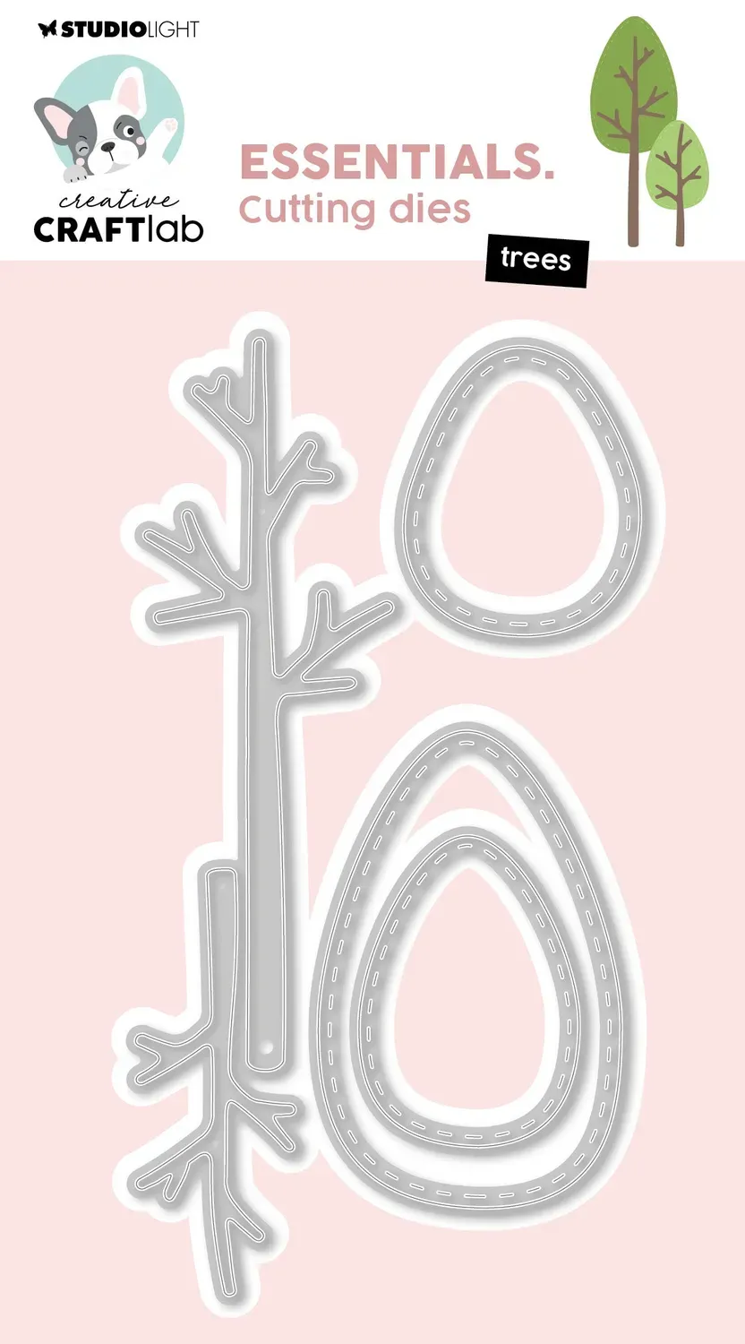 StudioLight Creative Craftlab Trees Stanzschablone Bäume-Set