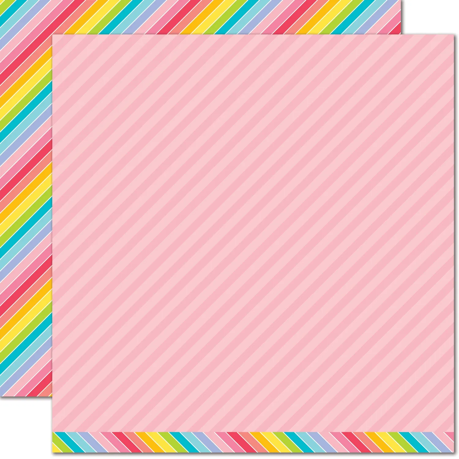 Lawn Fawn Pink Tutu Designpapier 12x12 12 Bogen