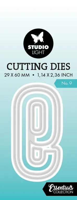 StudioLight Essentials Number 9 Stanzschablone