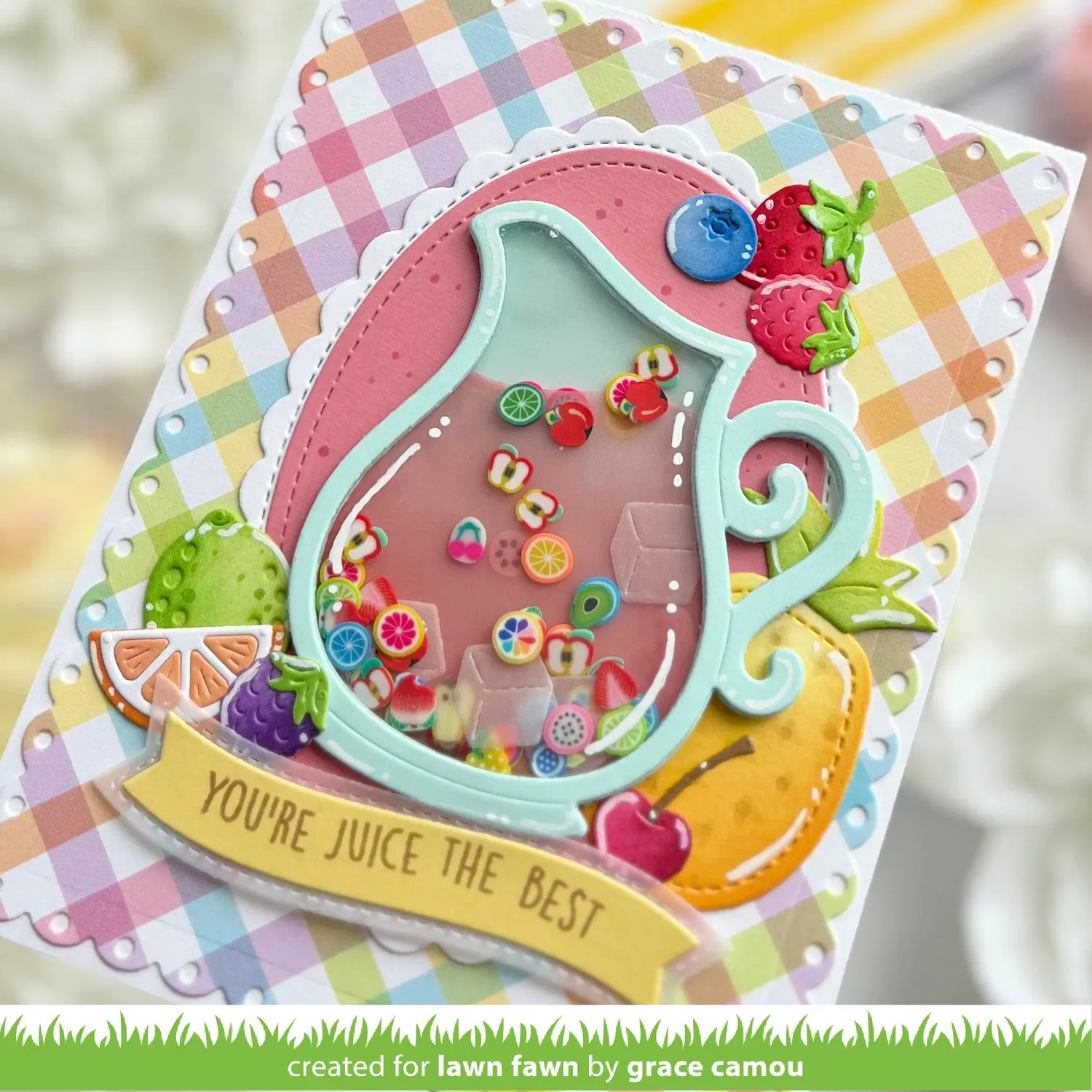 Lawn Fawn Tiny Treasures Mixed Fruit Clay Dose