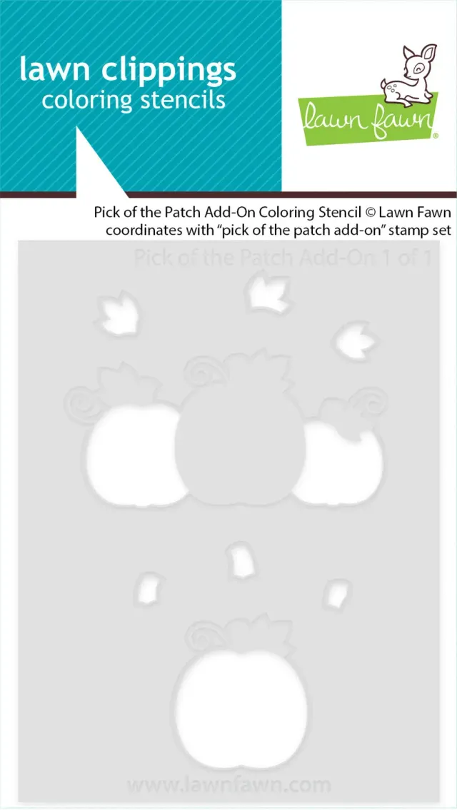 Lawn Fawn Pick of the Patch LF3858 Schablone Kürbis