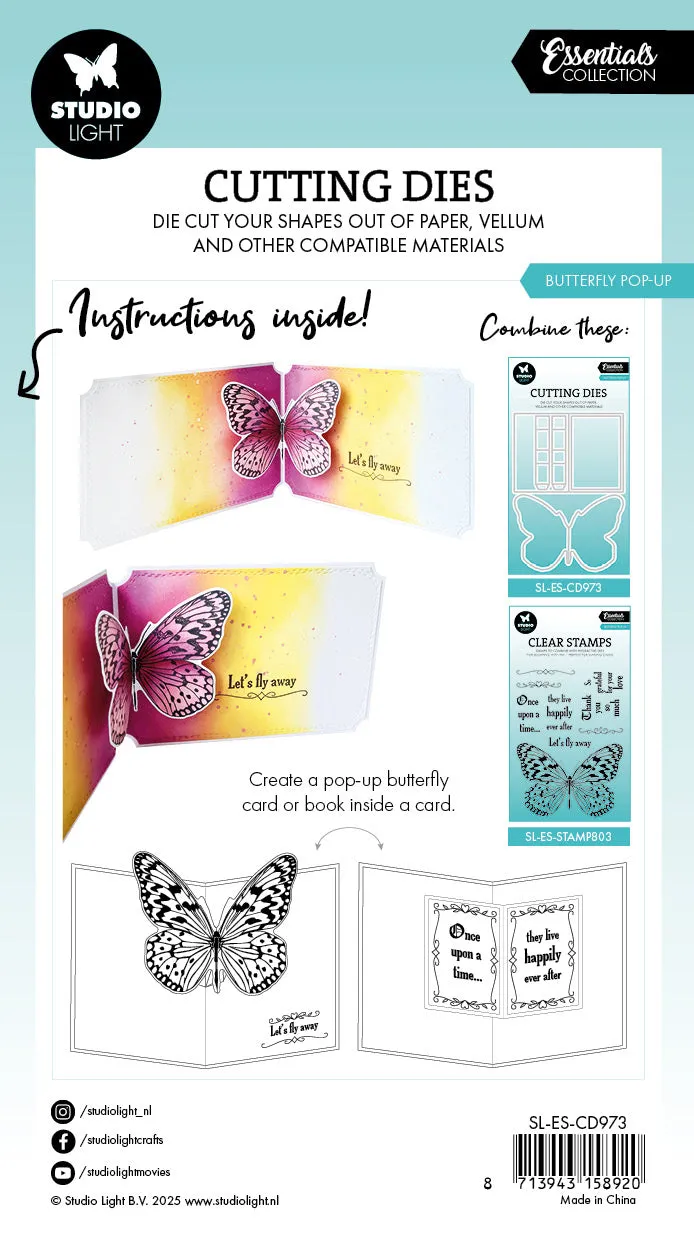 StudioLight Essentials Stanzschablone Pop-up Karte