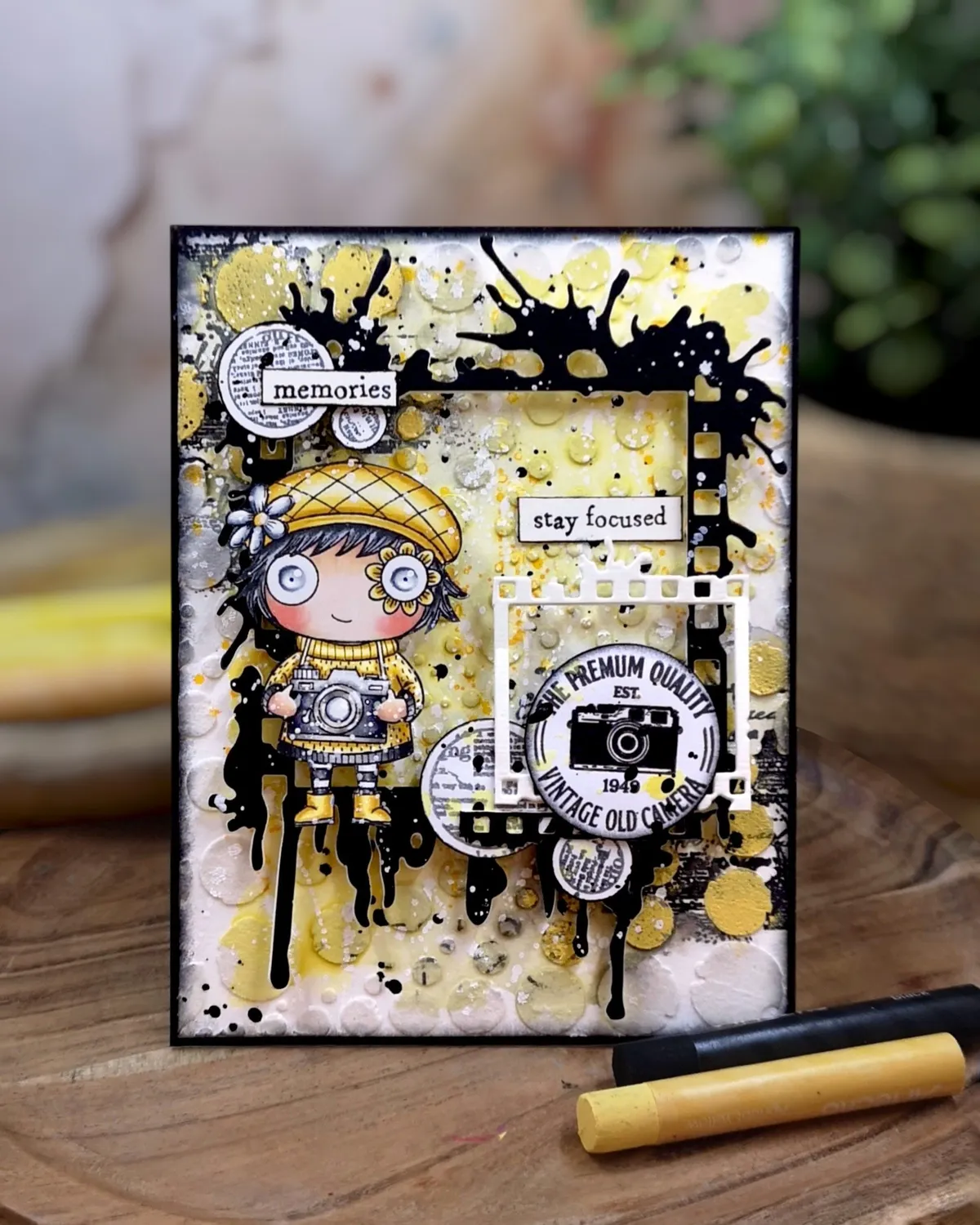 AALL and Create TP-1368 Nature's Art Stempelset A7 Natur