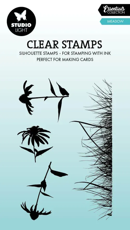 StudioLight Essentials Meadow Clear Stamps 62x93mm Wiese