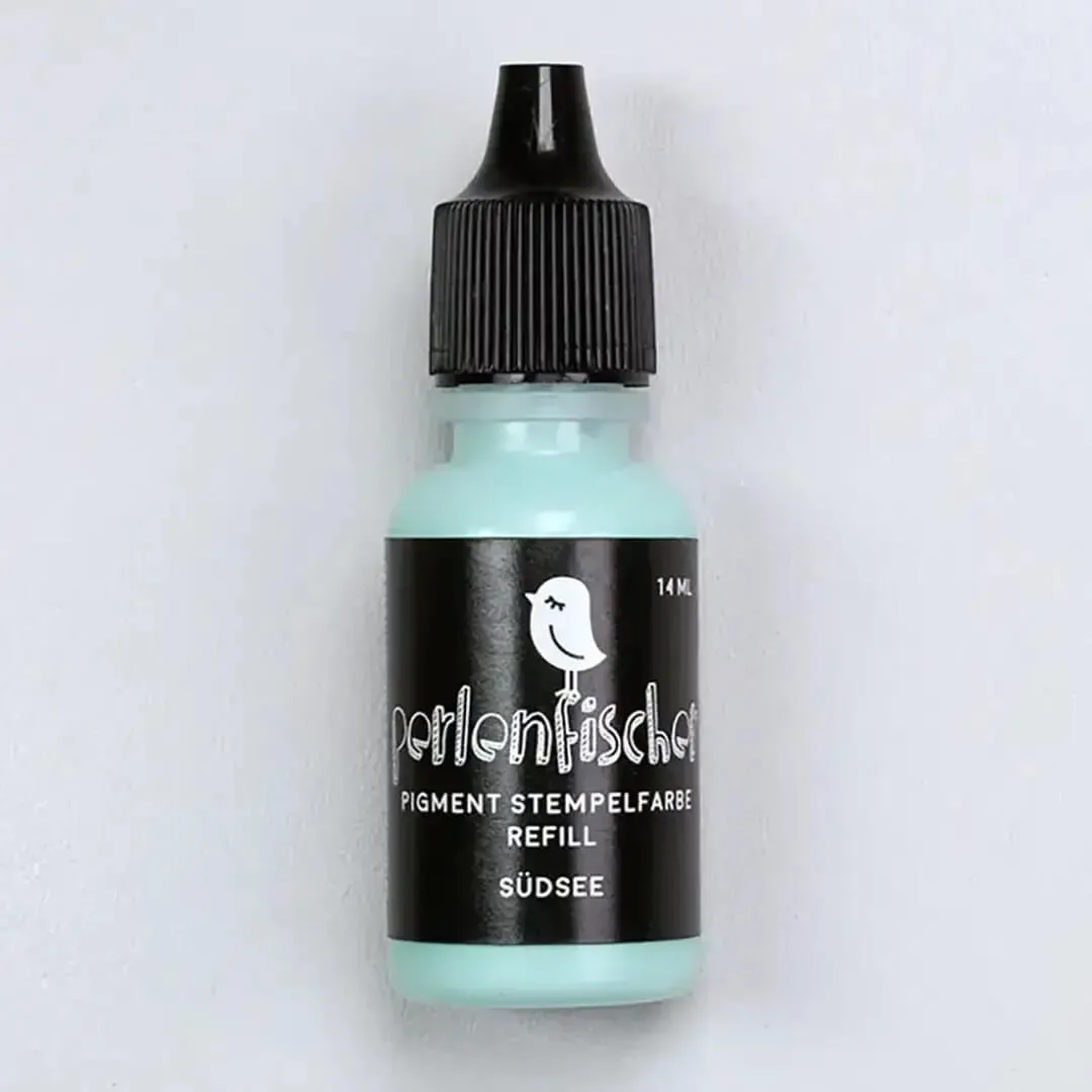 Perlenfischer Südsee Pigment-Stempelfarbe Refill 14ml