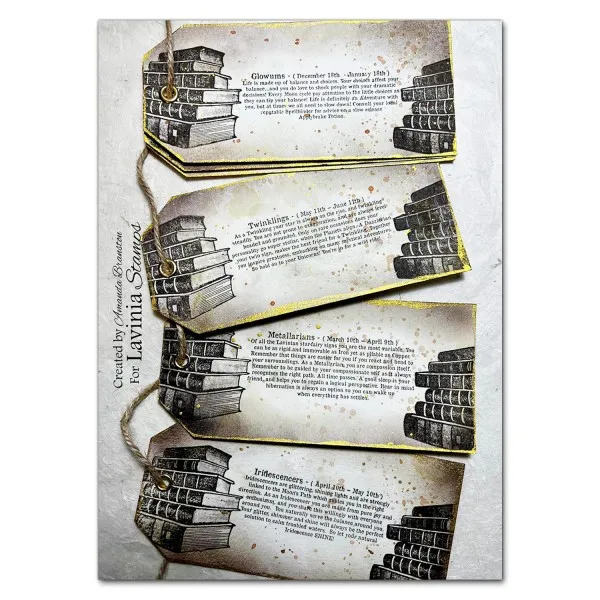 Lavinia Stamps Psychic Signs Stempel Photopolymer