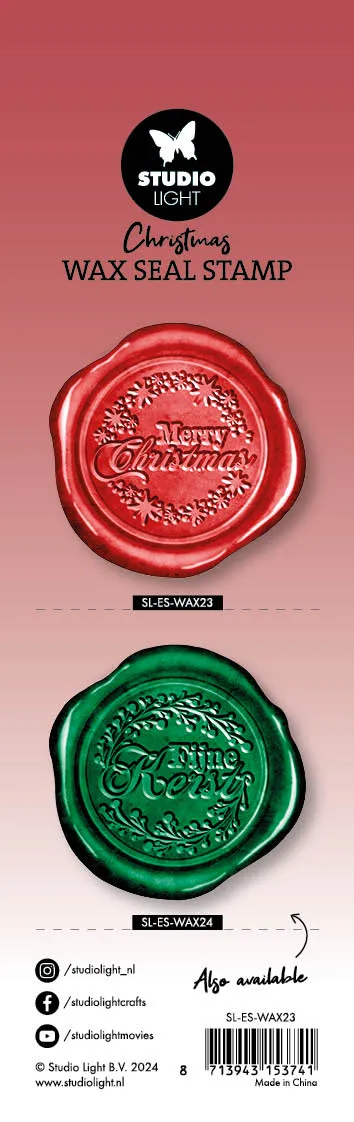 StudioLight Essentials Merry Christmas Siegelstempel Griff