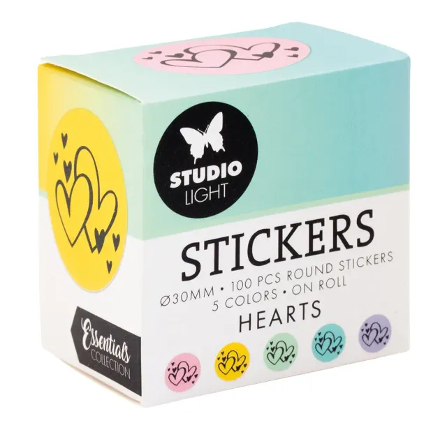 StudioLight Essentials Hearts Sticker Herzen
