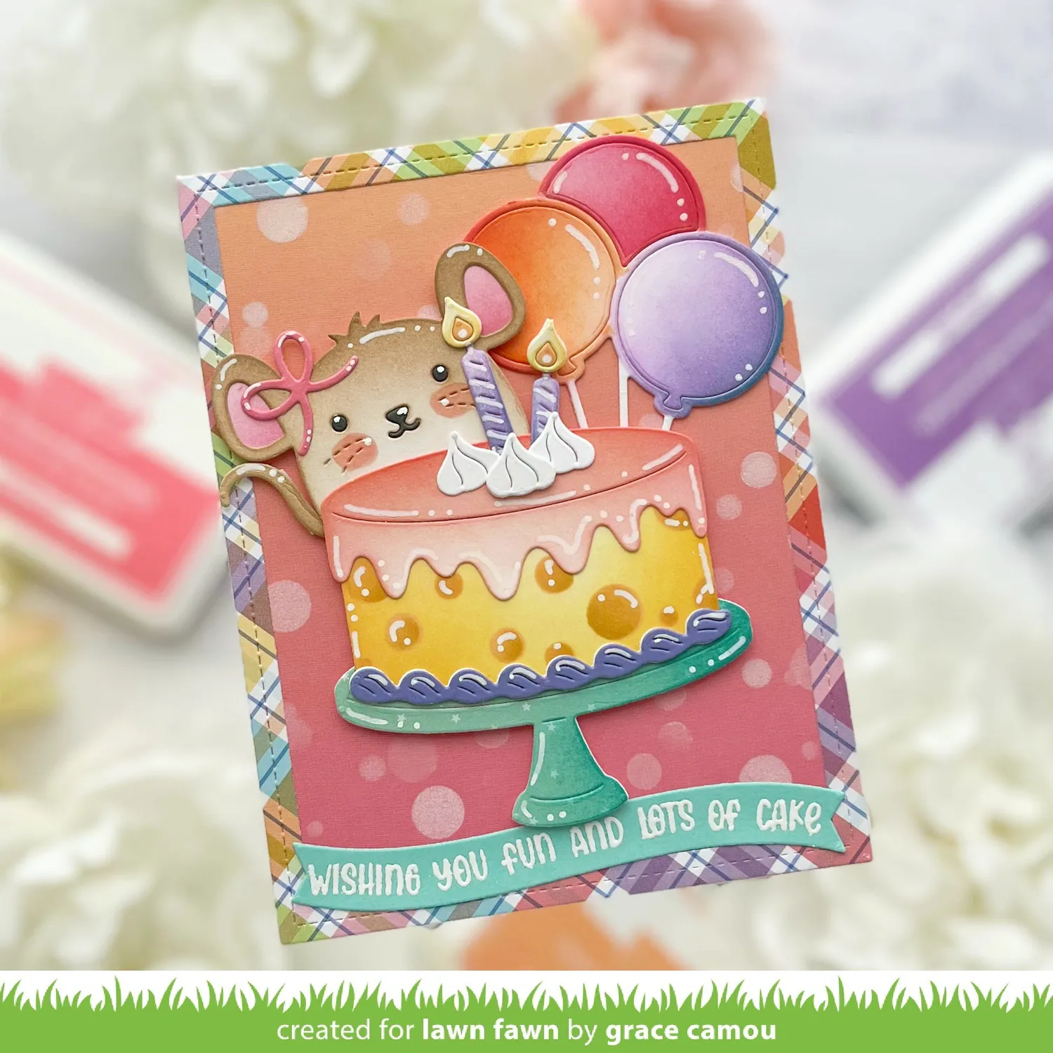 Lawn Fawn Balloon Bunch Stanzen Luftballons