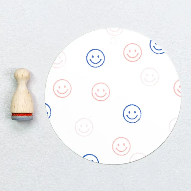 Perlenfischer Smiley Stempel 10 x 10 mm