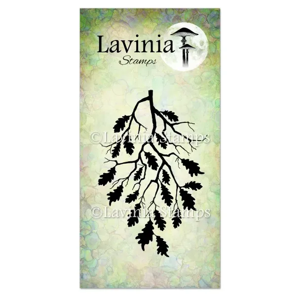 Lavinia Stamps Oak Leaf Branch Stempel Eichenblatt