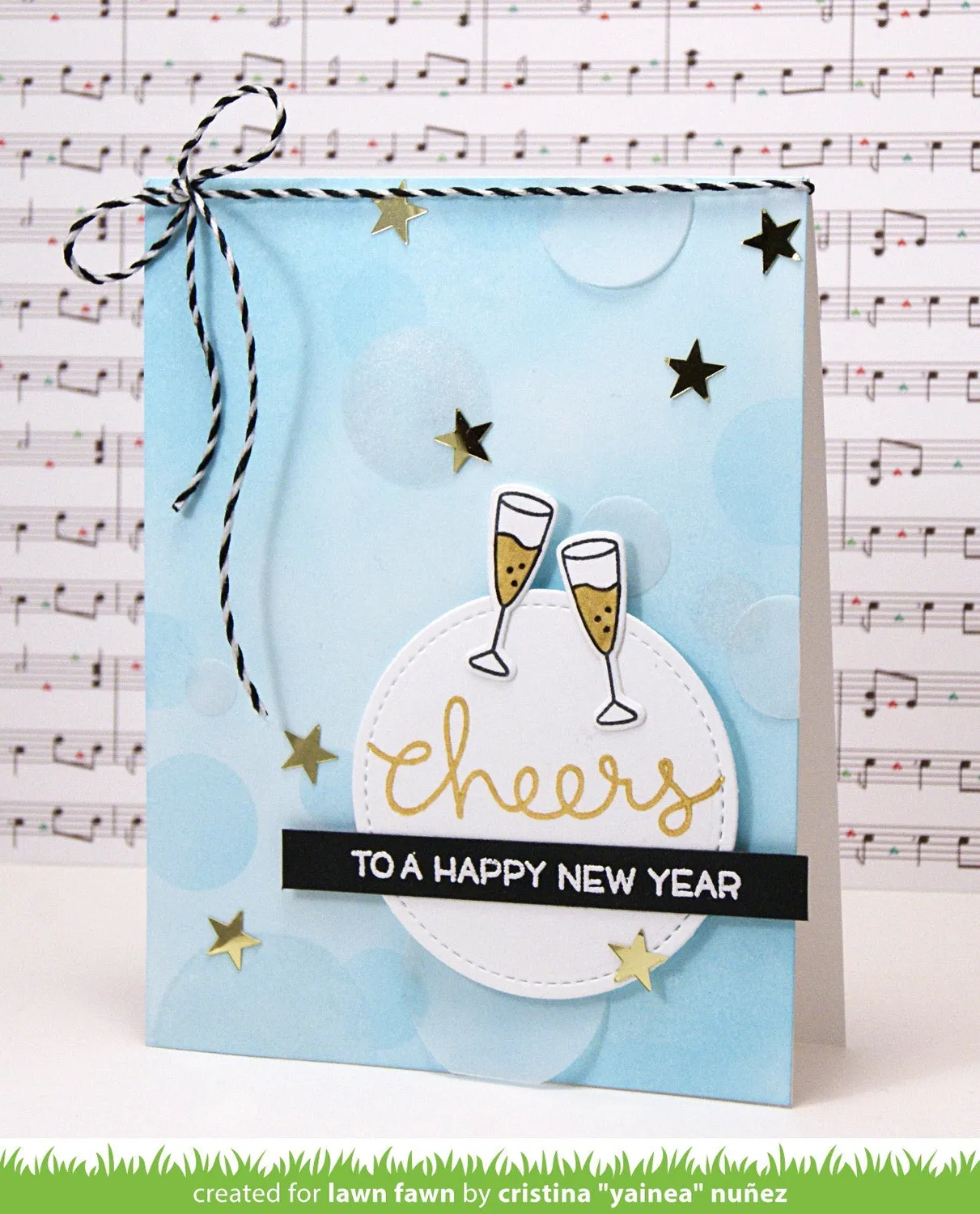 Lawn Fawn Let's Bokeh LF978 Clear Stamps 27-teilig
