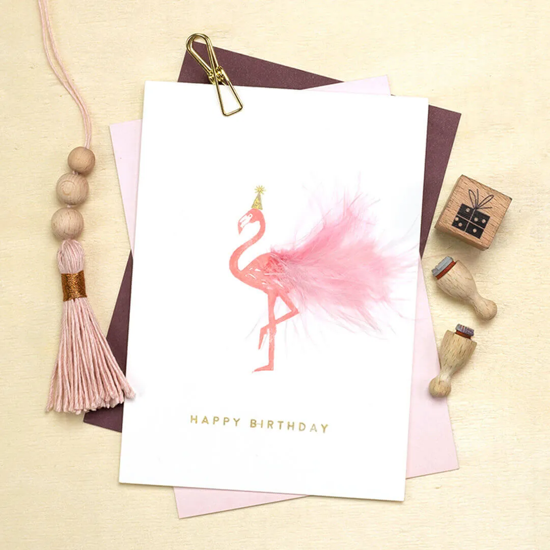 Perlenfischer Happy Birthday 5 Textstempel 50x3 mm