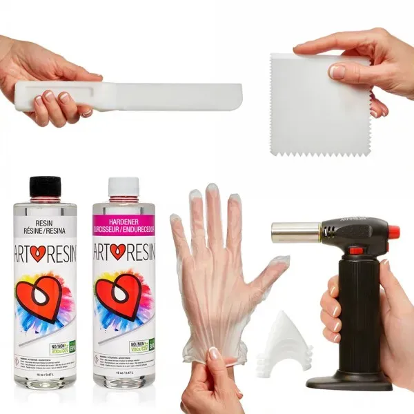 ArtResin 940 ml Starter Pack Gießharz Set hochglanz
