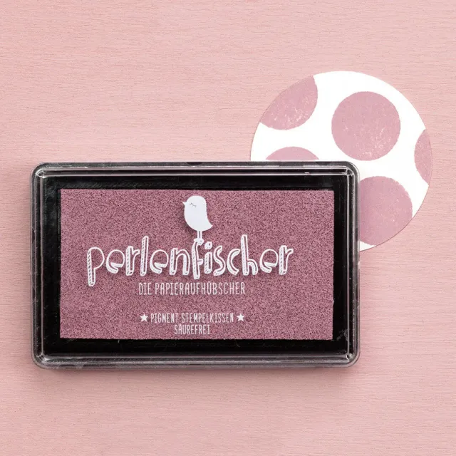 Perlenfischer Samt Groß Stempelkissen Pigmentfarbe