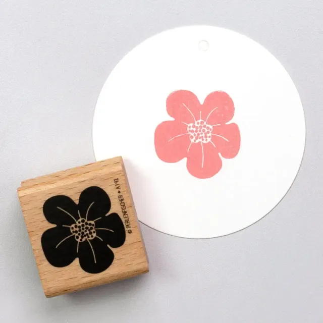 Perlenfischer Blüte XL Stempel 31x30 mm Boho-Blume