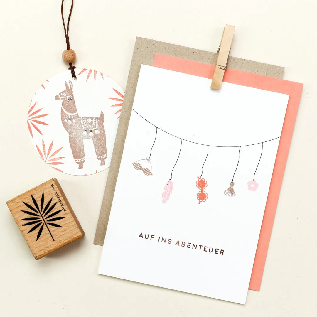 Perlenfischer Stempel Bikini 11x16 mm Mini