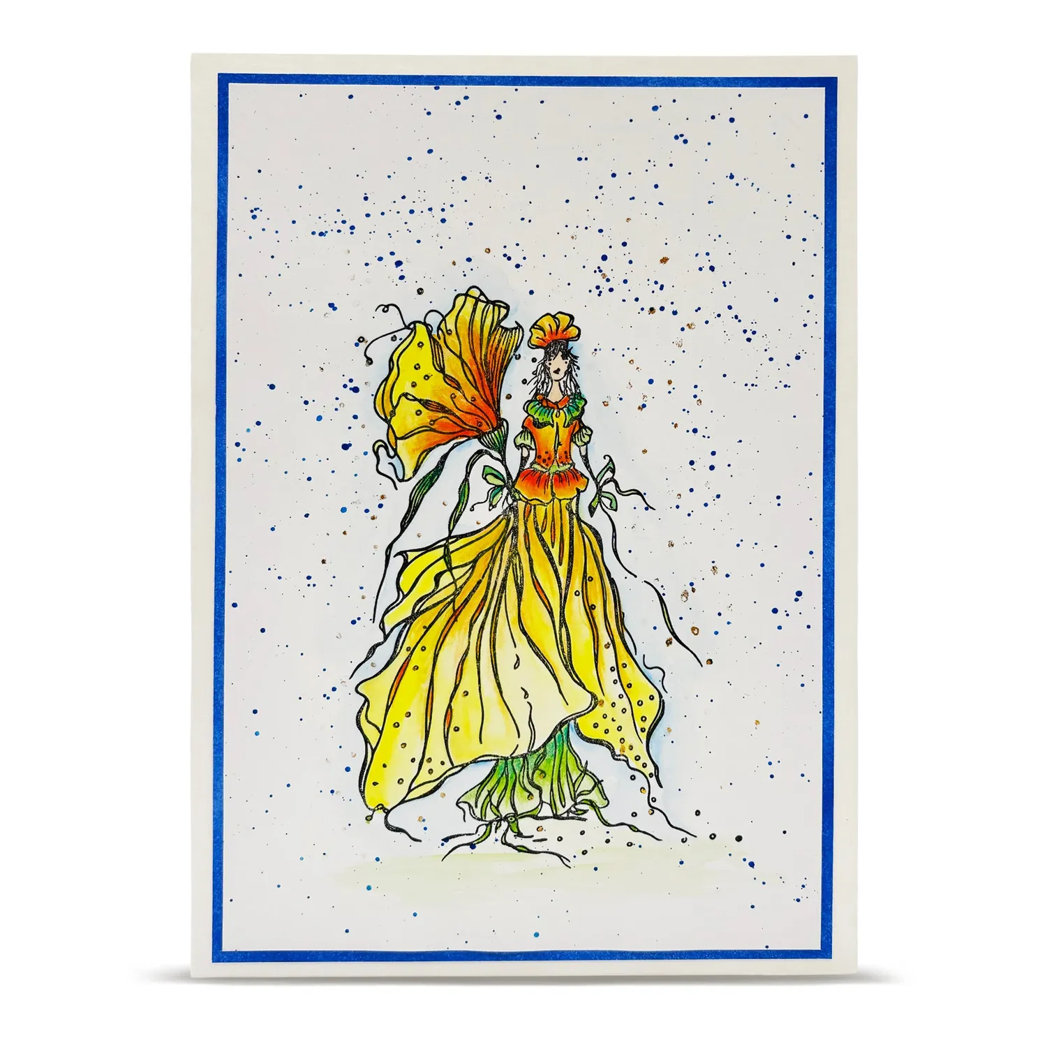 AALL and Create TP-1403 The Whispering Dress Stempelset A6