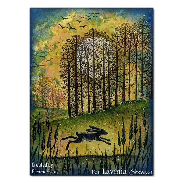 Lavinia-Stamps Birds Stempel Fotopolymer transparent
