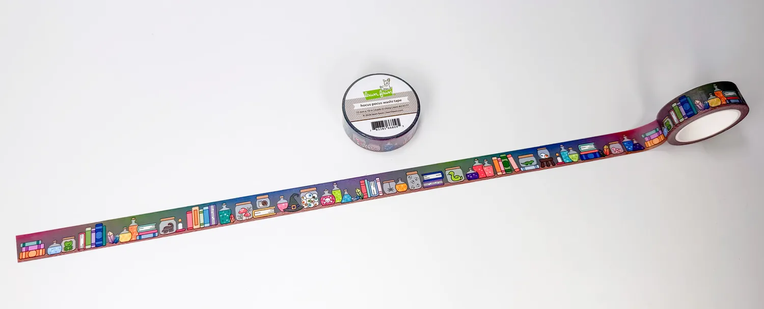 Lawn Fawn Hocus Pocus Washi Tape 15 mm x 10 m