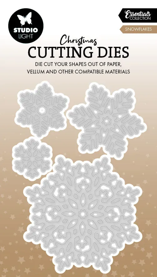 StudioLight Essentials Snowflakes Stanzschablone Schneeflocken